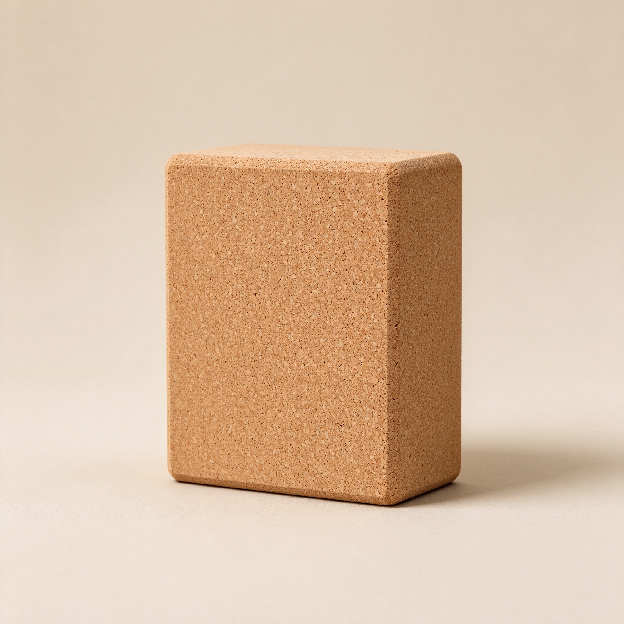 Cork Yoga Block (Set of 2) Angle