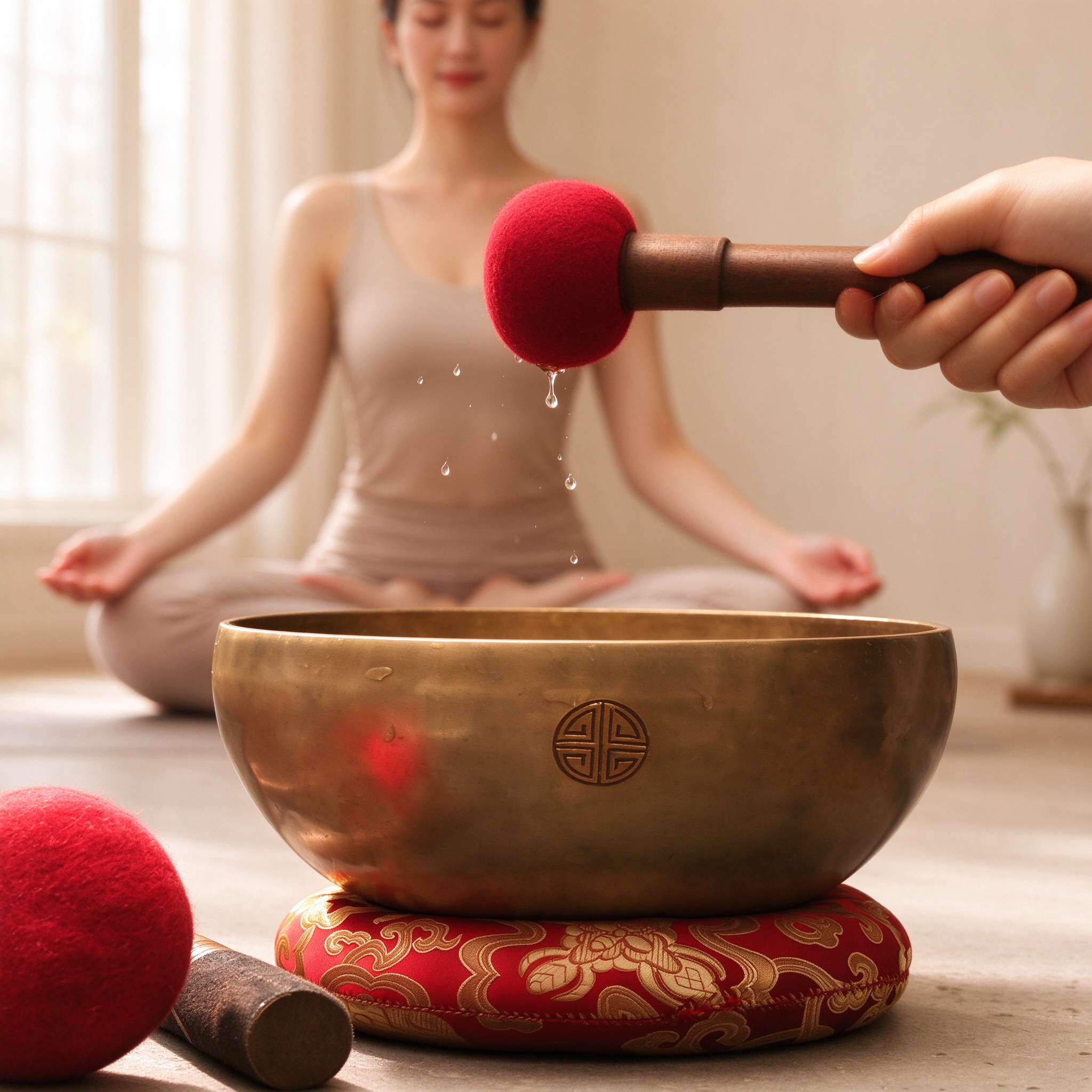 Meditation with Singing Bowl